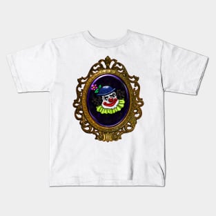 Bubbles the Creepy Cute Clown Kids T-Shirt